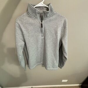 Quarter Zip Grey